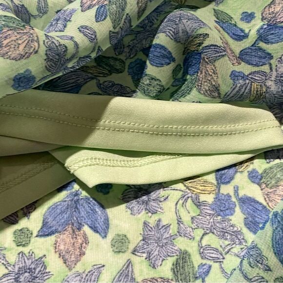 Disney's Alice Through The Looking Glass Button Front Floral Maxi Dress Size S - Picture 12 of 16